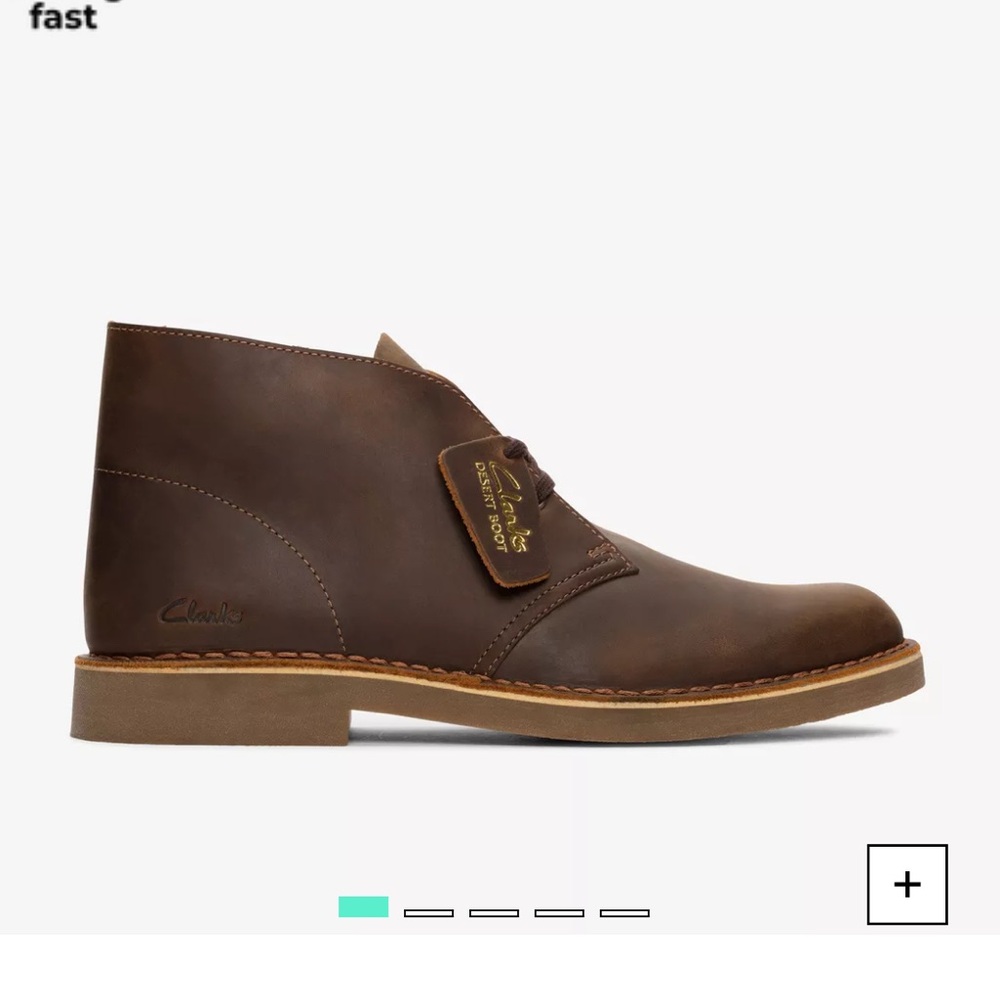 Clark’s Chukka Boot Leather